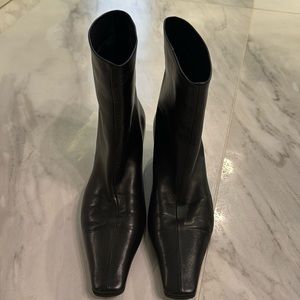 Khaite Arizona leather ankle boots- 41